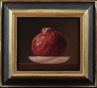 Pomegranite in Pink Dish