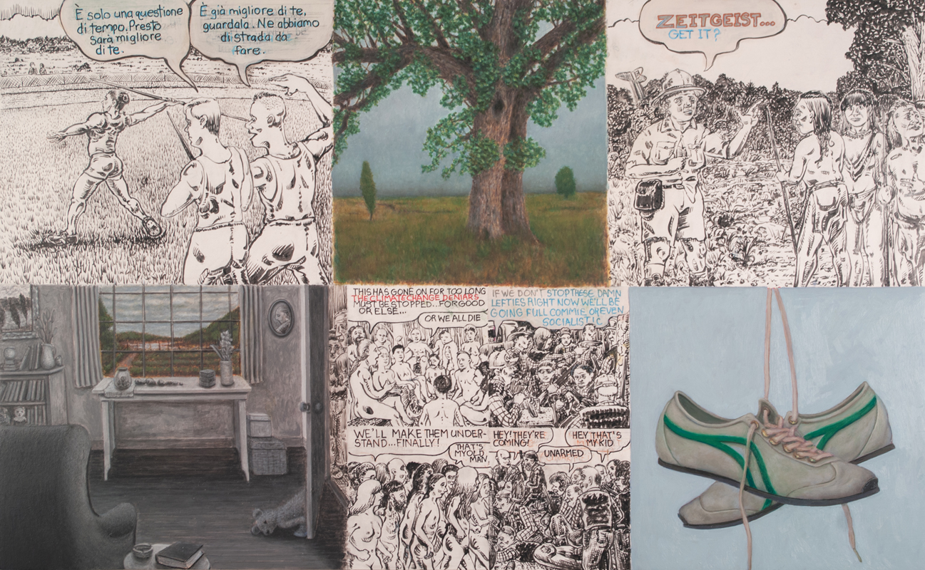 Comic Strip Paintings